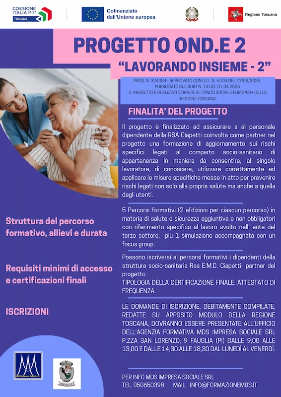 progetto ond.e 2 lavorando insieme 2